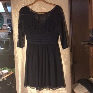 Beautiful navy & lace party dress